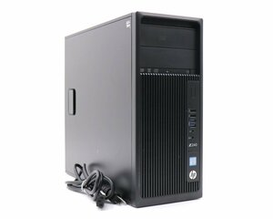 hp Z240 Tower Workstation Xeon E3-1245 v5 3.5GHz 16GB 256GB(新品SSD)+1TB(HDD) DisplayPort x2/DVI-D出力 DVD+-RW Windows10 Pro 64bit