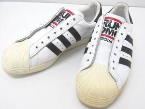 adidas アディダス SUPERSTAR 80s INJECTION PACK RUN DMC ”WHITE/BLACK/RED”/M17513 SIZE:26.0cm スニーカー 靴 ∩SH6443