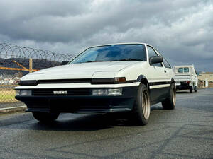 AE86 トヨタ スプリンタートレノGTV 中後期 検なし現状