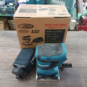 【中古現状品】MAKITA　マキタ　BO480D　18V　充電式防じんミニサンダ