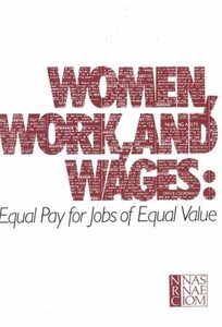 Women, Work, and Wages: Equal Pay for Jobs of Equal Value　(shin