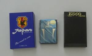  未使用品 ZIPPO U.S.A サッカー JFA　オリジナルグッズ　 ジッポ ナンバー入　　The road to win Japan コレクション コレクター