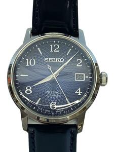 SEIKO◆自動巻腕時計/アナログ/NVY/4R35-04A0