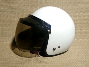 OGK KABUTO XS（54-55cm) 女性 ジュニア(高学年) ジェットヘルメット パールホワイト