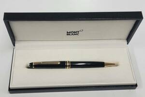 美品★モンブラン MONTBLANC ボールペン モンブランマイスターシュテュック 164BP 替芯 保証書 ケース 紙箱付【中古】