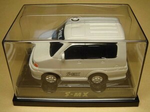 ミニカー プルバックカー HONDA S-MX ホンダ パールホワイトカラー ミニチュアカー ステップ・バーン RH1 / 2型 Toy car Miniature