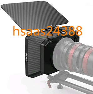 SmallRig 軽量マットボックス レンズフード LCDサンフード 四種類のアダプターリング付き2660