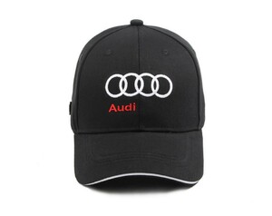 01★新品★アウディ キャップ Audi ロゴ 野球帽 刺繍 スモーター帽子 車帽子 メンズ レディース バイク帽子 男女キャップ