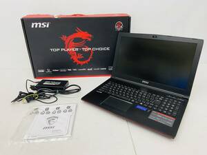 (25893)□【ジャンク】 msi ゲーミング ノートPC MS-16J3