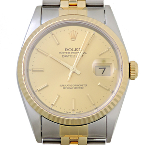 ［飯能本店］ROLEX ロレックス デイトジャスト X番 1991年製 16233 腕時計 メンズ DH79587