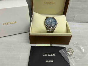 CITIZEN／ATTESA シチズン アテッサ AT8040-57E H804-T018696 メンズ 腕時計 ソーラー 箱取説付き 余り駒あり