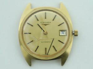 【1円スタート】LONGINES AUTOMATIC 18K 750 刻印 18金無垢 腕時計 ベルト無 約32.84g ジャンク 3-A029/1/60P