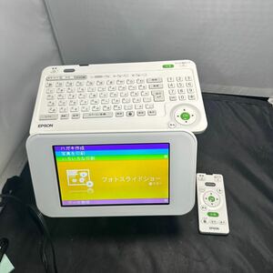 「2FQ410」EPSON コンパクトプリンター Colorio me E-800 EPSON エプソン カラリオミー E-800 動作品　現状出品