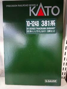 KATO 10-1248 381系 パノラマしなの 6両セット 中古・動作確認済み