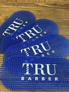 新品 ヘアグリッパー TRU ブルー　4枚セット 理容 美容 ヘアクリップ