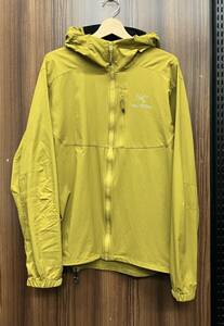 ARC’TERYX / アークテリクス SQUAMISH HOODY スクアミッシュ フーディー マウンテンパーカー オリーブイエロー サイズM