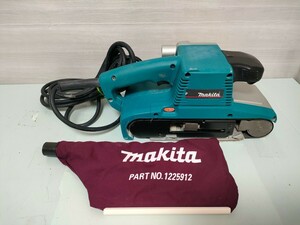 A020/ makita マキタ 9404 ベルトサンダ 100mm 【動作品】100v 　電気ベルトサンダ