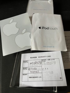 Apple　アップル　iPod touch 8GB　元箱　クリア　アイポッドタッチ