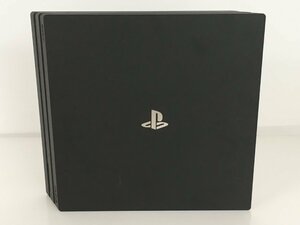 【ジャンク扱い】PS4 Pro 本体のみ CUH-7000B 1TB ジェットブラック 通電のみ確認 プレイステーション PLAYSTATION wa◇52