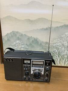 National COUGAR RF-2200/ナショナルクーガー 2200 昭和レトロ ラジオ 通電確認
