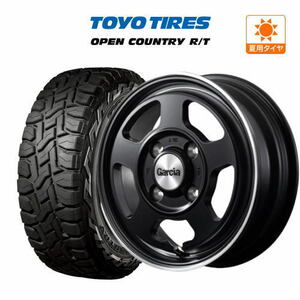 サマータイヤ ホイール 4本セット MID ガルシア シカゴ5 TOYO オープンカントリー R/T 145/80R12