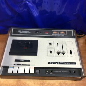 SONY STEREO CASSETTE-CORDER TC-2200A 昭和レトロ