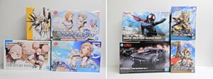 070Z505★【中古/ほぼ未組立】 プラモデル まとめ セット 30MS シャニマス/水星の魔女/SDガンダム/仮面ライダー/バットモービル