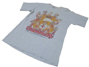 98s-フルーツオブザルーム/ビンテージ NBA CHICAGO BULLS シカゴ ブルス 半袖Tシャツ used US-M JP-L