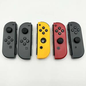 Nintendo Switch ジョイコン Joy-Con Joy-con ニンテンドースイッチ スイッチ コントローラー リモコン 任天堂 ジャンク まとめ 5点