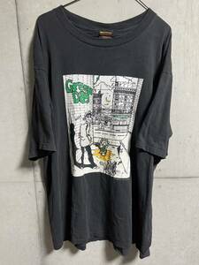 90s ヴィンテージ GREEN DAY グリーンデイ Tシャツ XL BROCKUM ブロッカム 1994年 MADE IN USA アメリカ製 ロック オリジナル ブラック 黒