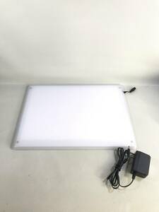 S4653◇MUTOH トレース台 ライトボード 薄型 LED B4サイズ SLT-B4C アダプター LA-15W12S【訳あり】240329