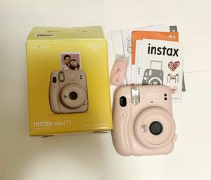 ジャンク　FUJIFILM 富士フィルム チェキ instax mini 11 インスタントカメラ ピンク