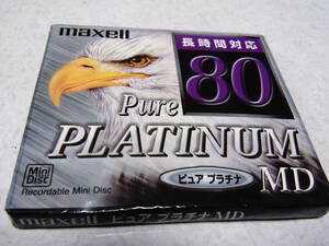 Maxell　高級MD　pure PLATINUM　80
