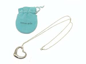 Tiffany ティファニー オープンハート ネックレス 925 005JSHJC45