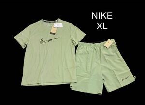 新品 正規品【NIKE/ナイキ】ナイキ DF UV マイラー トップ＋ナイキ Dri-FIT フレックス メンズ ウーブンショートパンツ 上下セット◆XL◆