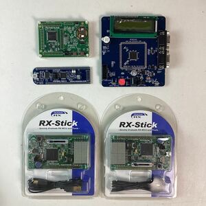 y431 RENESAS マイコン基板 5点まとめ売り RPBRX210 YRPBRL78G13 RX-Stick 等 ルネサス マイコン ボード 開発 評価 動作未確認 ジャンク