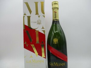 G.H.MUMM GRAND CORDON マム グラン コルドン ブリュット シャンパン 箱入 未開封 古酒 750ml 12.5% X255423