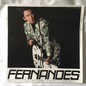【カタログ】FERNANDES　1988 CATALOG Vol.1｜布袋寅泰｜BOWY｜Adrian Vandenberg｜HoundDog｜44Magnum｜フェルナンデス【超レア】