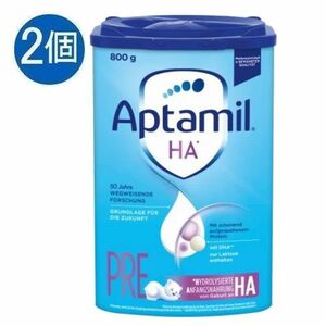 Aptamil アプタミル 粉ミルク Pre HA アレルギー対策 (0ヶ月〜) 800g x 2個