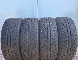 23050914　　中古タイヤ　【22年製】　DUNLOP　DIREZZA　V01　190/600R15　4本