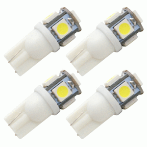 JA12 JA22 JA71 ジムニー JB33W JB43W ジムニーワイド極 LED 電球 バルブ T10 汎用 4個セット ホワイト ポジション ナンバー等