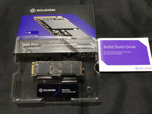 Solidium ソリダイム(旧インテル) P44 Pro 1TB M.2 Type2280 NVMe (SSDPFKKW010X7X1) ※PS5対応高速SSD※【送料無料】