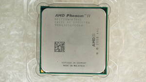【Socket AM3＆AM2+＆AM2・倍率可変】 AMD Phenom II X3 720 Black Edition