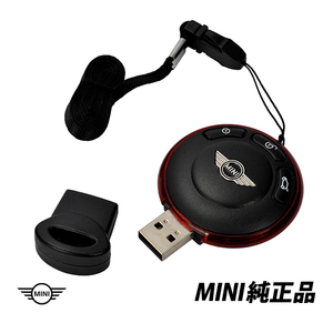 BMW MINI 純正 リモコンキー型 USB フラッシュ ドライブ メモリースティック 8GB ネックストラップ付き 80232212808