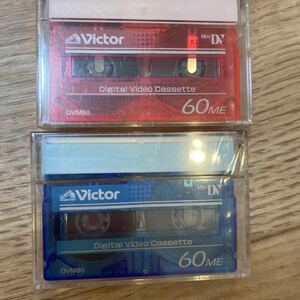 ビデオカセットテープ Victor 2個セット DVM60