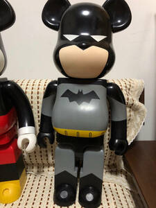 【玩具模型】Medicom Be@rbrick Batman 1000% Bearbrick メディコムベアブリックバットマン★高さ70ｃｍ、正規品 Q65