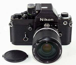 Nikon F2 フォトミック ブラック　DP-11 Ai Zoom NIKKOR 43-86mm f3.5 最高級一眼レフフィルムカメラ
