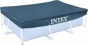 INTEX(インテックス) 【プールカバー】 　レクタングラープールカバー 300×200cm ＃28038　 INTEX純正正規品
