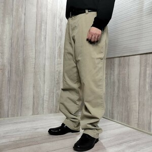 BP2-811【DOCKERS】90’s VINTAGE コットン チノトラウザーズ【W36 メンズXL】【モデル175cm】USA古着★ワークパンツ Y2K アメカジ