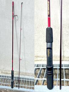 Tc282●Daiwa ダイワ ATTACKER 56L ルアーロッド 1.68M 2pcs LURE WT 4-14g 釣竿●USED